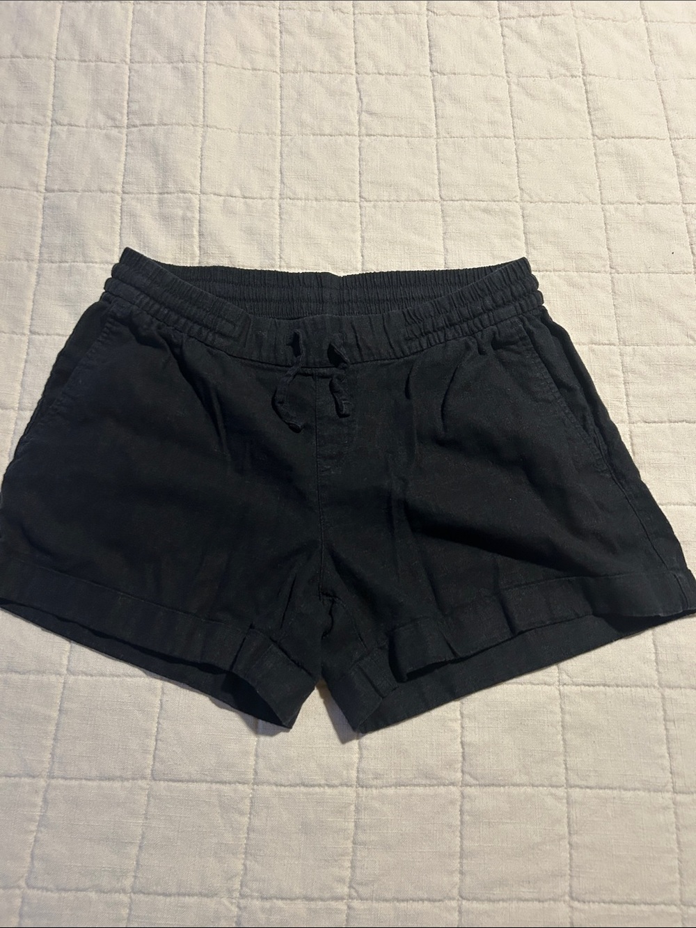 Old Navy Black Drawstring Shorts